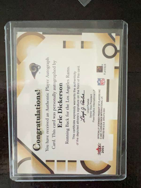 Card back