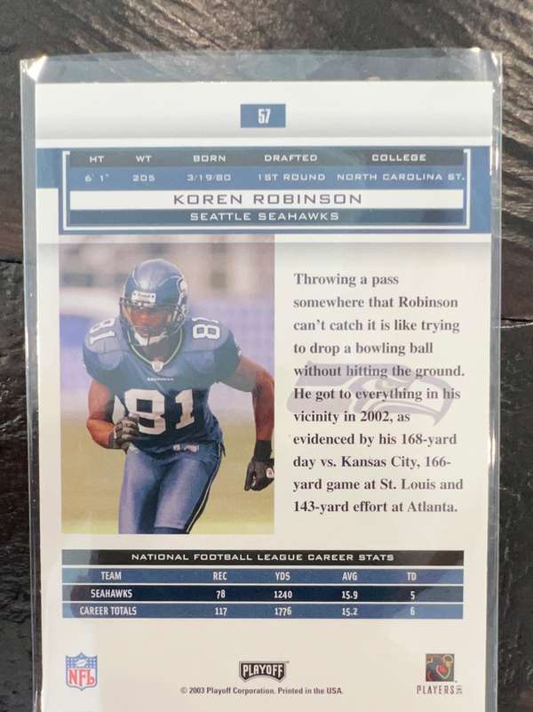 Card back