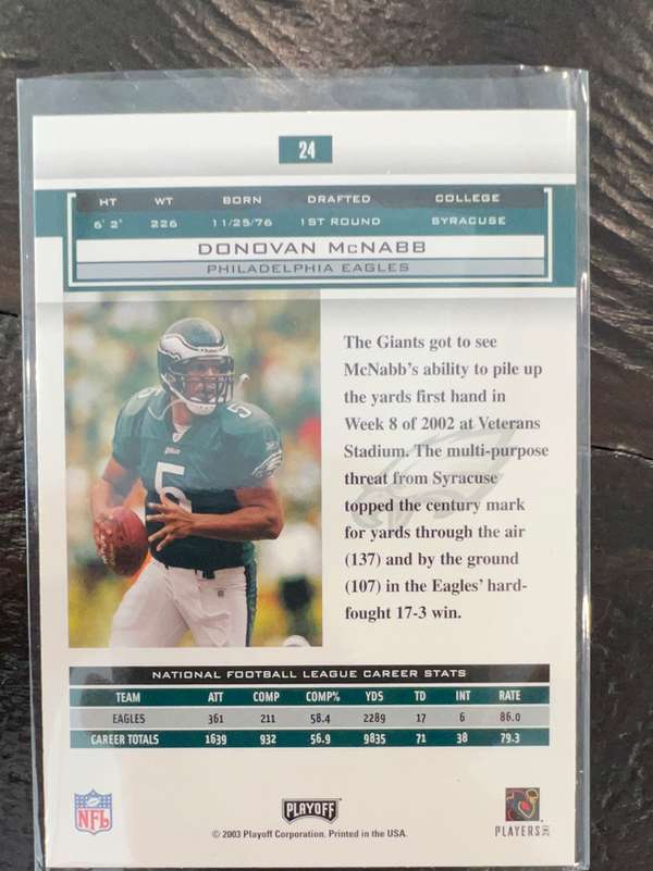 Card back