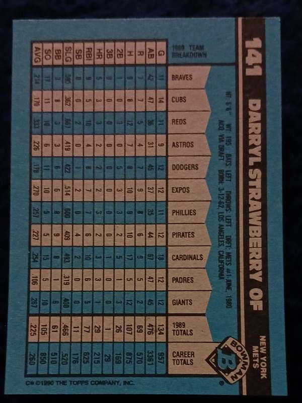 Card back
