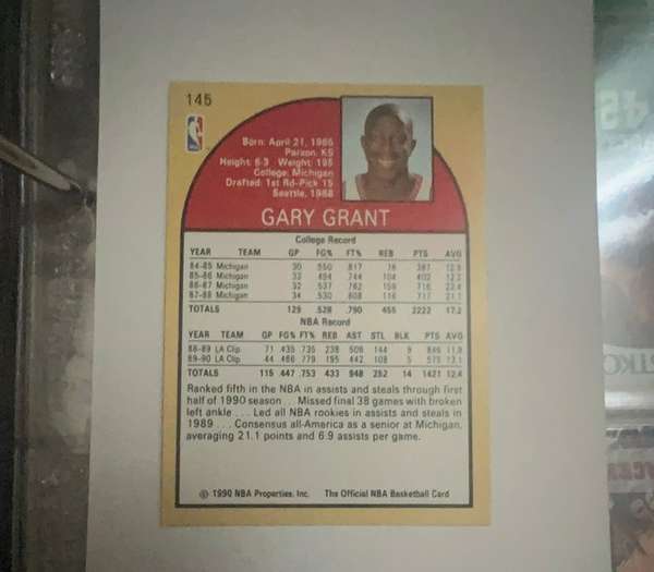 Card back