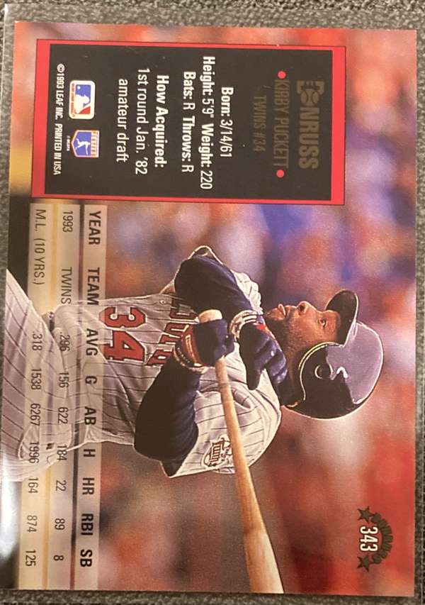 Card back