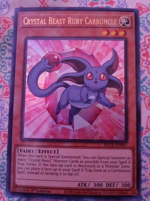 Crystal Beast Ruby Carbuncle