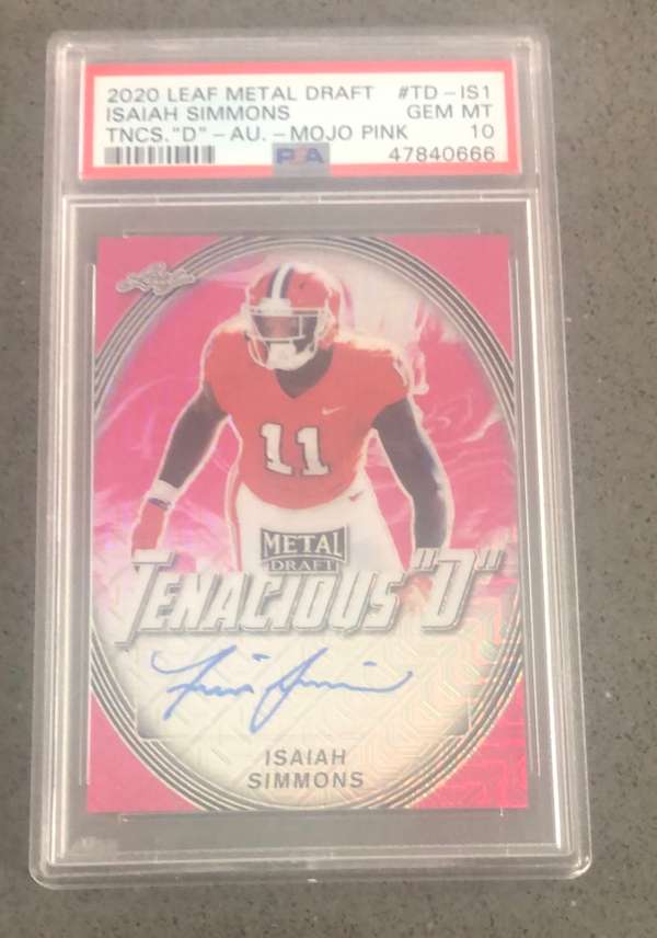 #TD-IS1 Isaiah Simmons