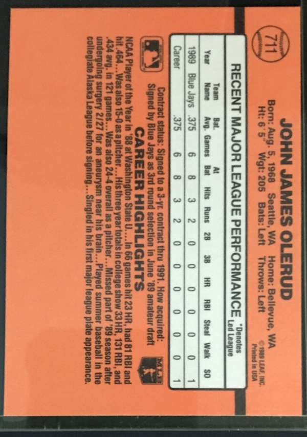 Card back