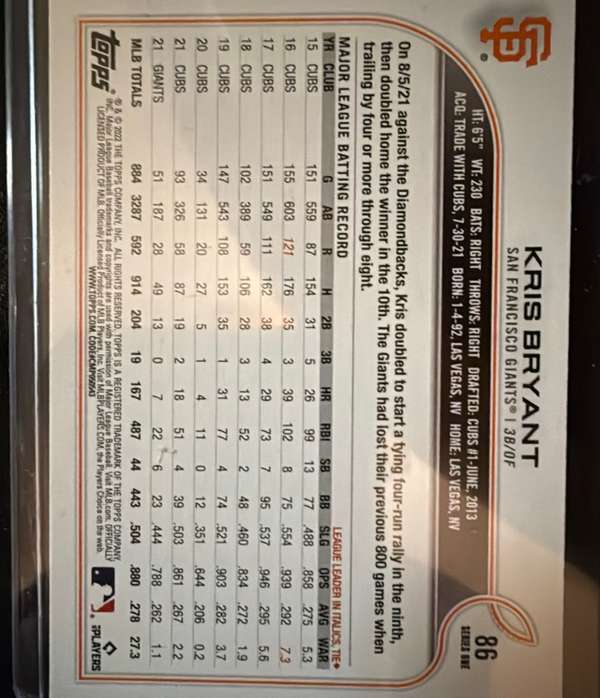 Card back