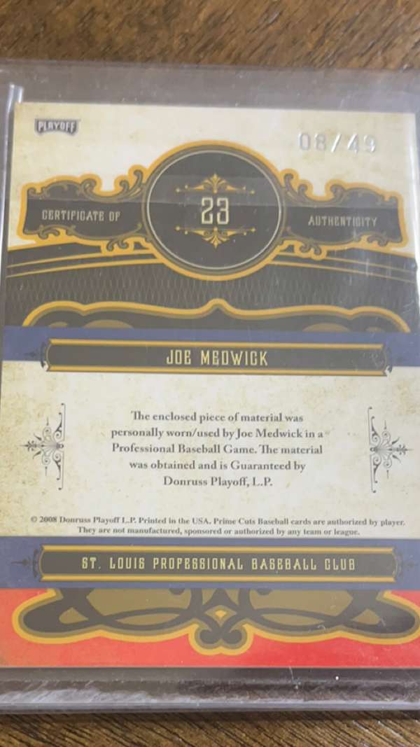 Card back