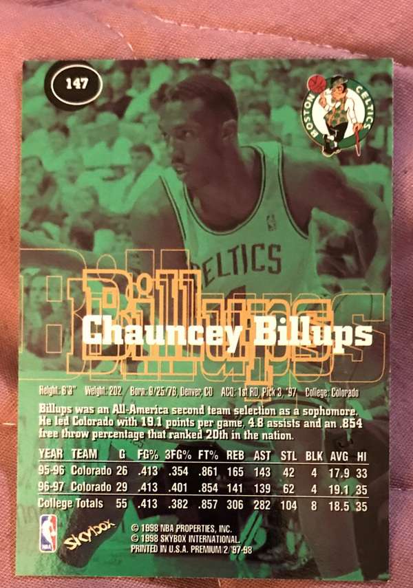Card back