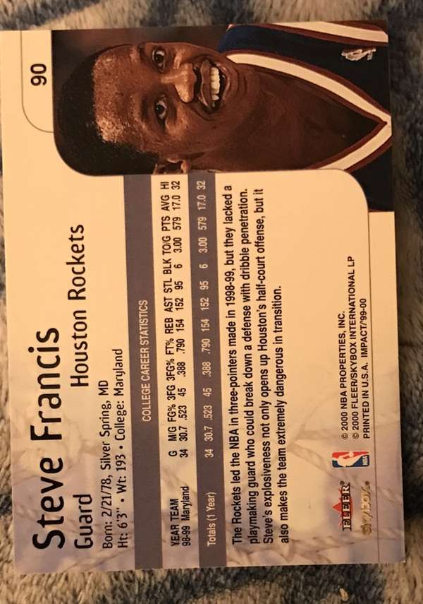 Card back