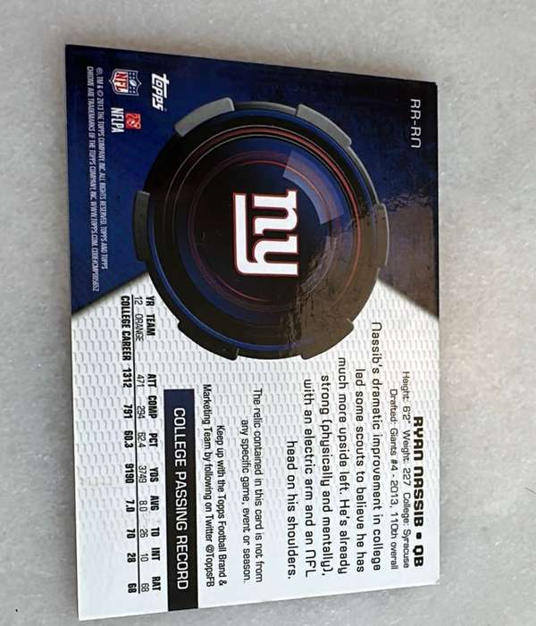 Card back