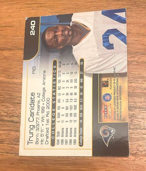 Card back