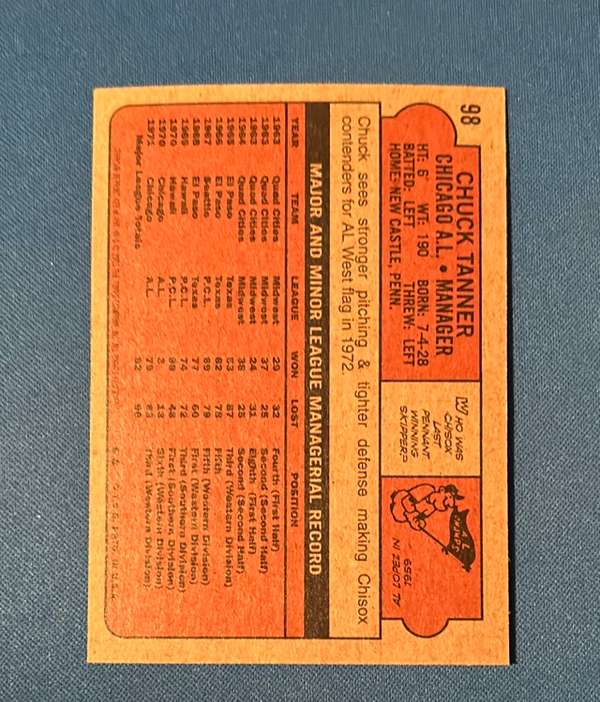 Card back