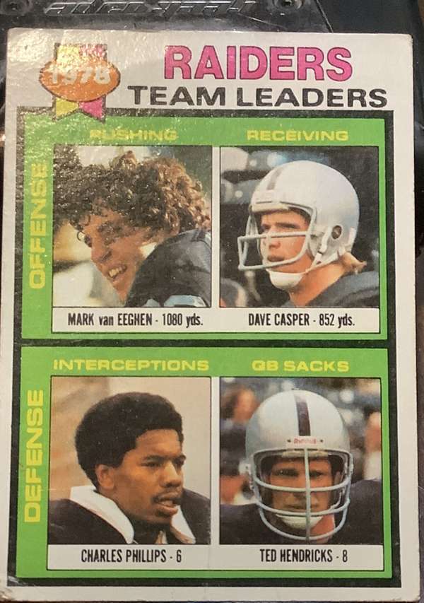 Raiders Team Leaders