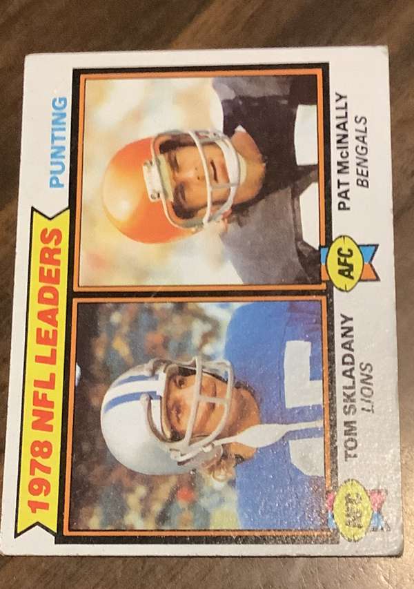 1978 NFL Leaders: Punting (Tom Skladany / Pat McInally)