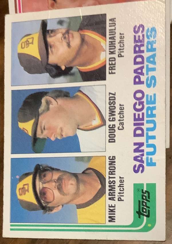 Padres Future Stars (Mike Armstrong / Doug Gwosdz / Fred Kuhaulua)