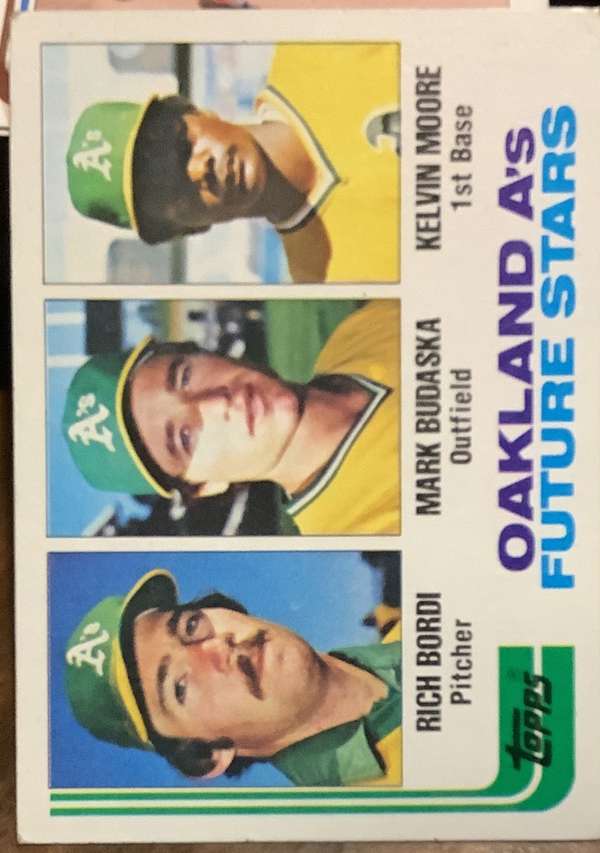 A's Future Stars (Rich Bordi / Mark Budaska / Kelvin Moore)