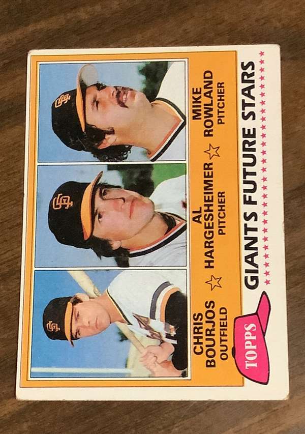 Giants Future Stars (Chris Bourjos / Al Hargesheimer / Mike Rowland)