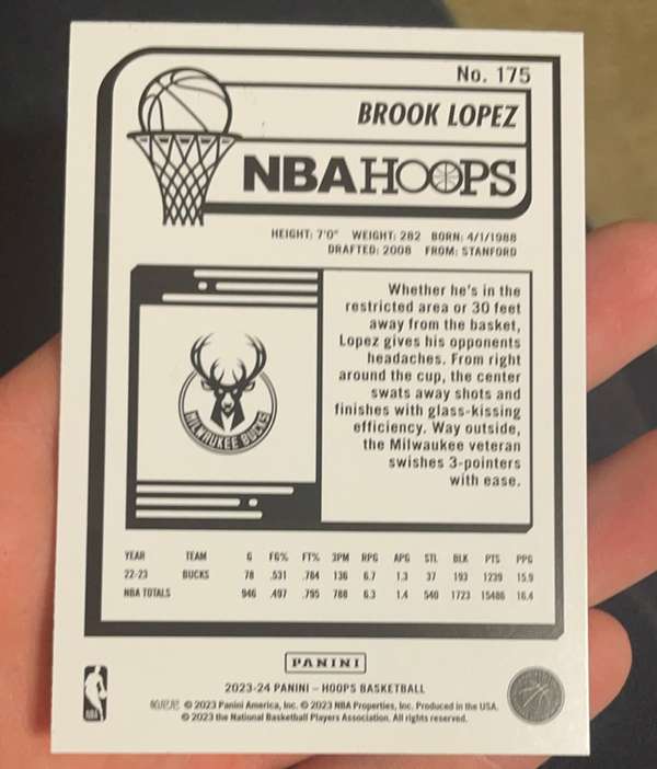Card back