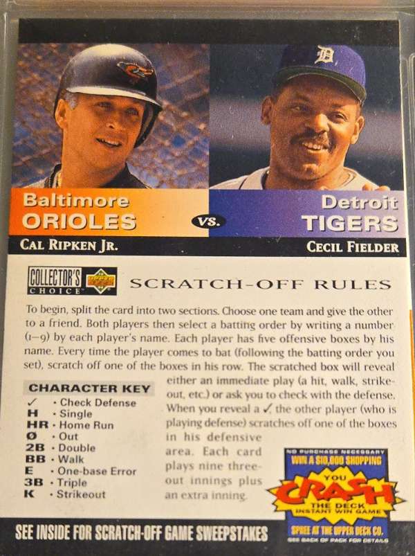 Cal Ripken Jr. / Cecil Fielder