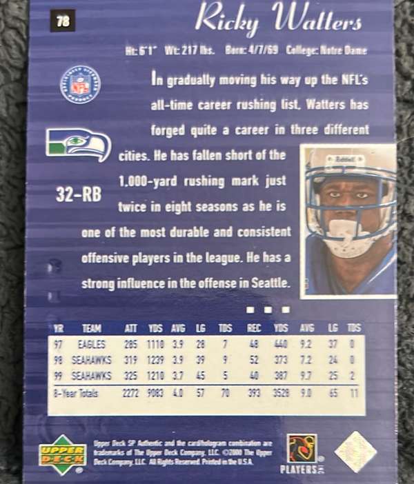 Card back