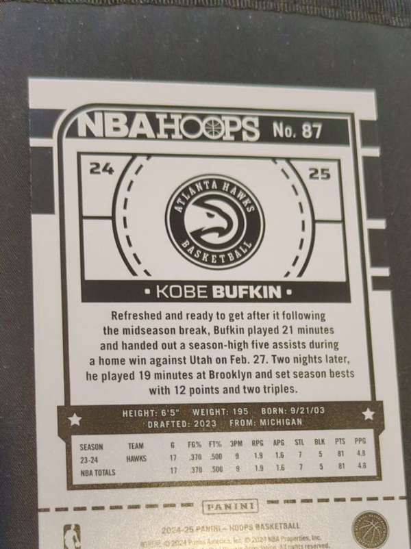 Card back