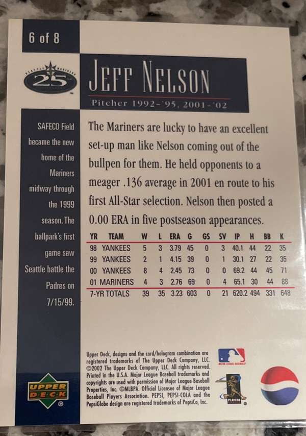 Card back