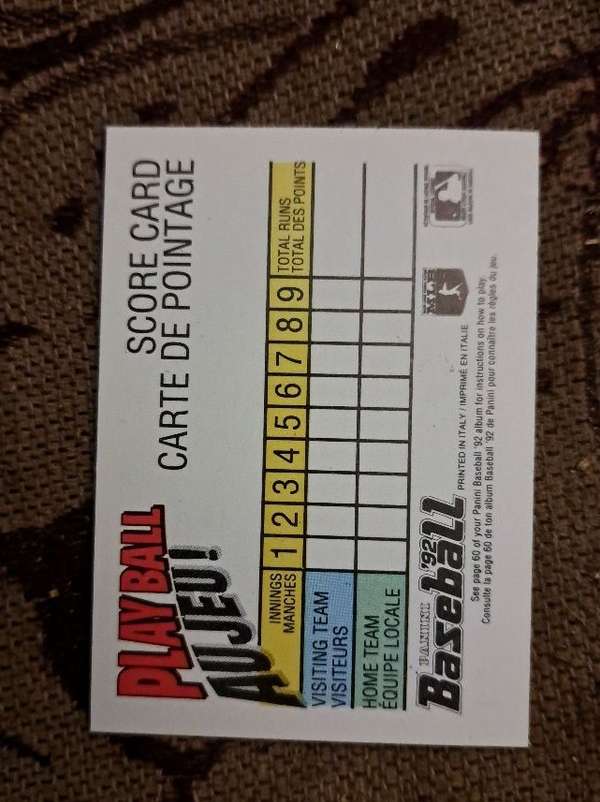 Card back