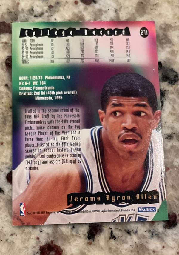 Card back