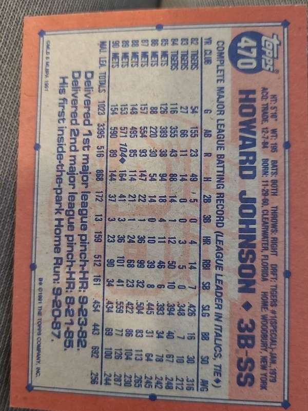 Card back