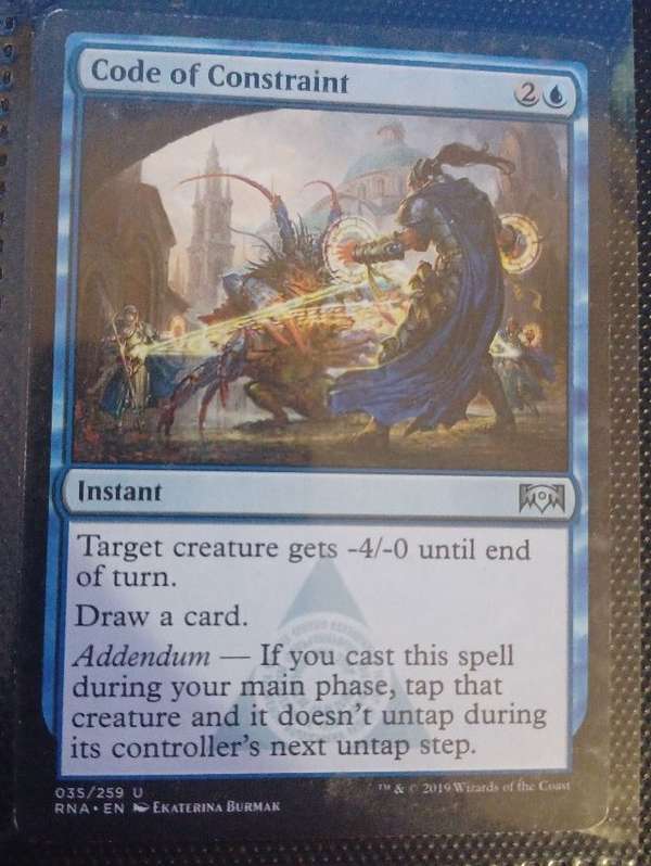 Code of Constraint