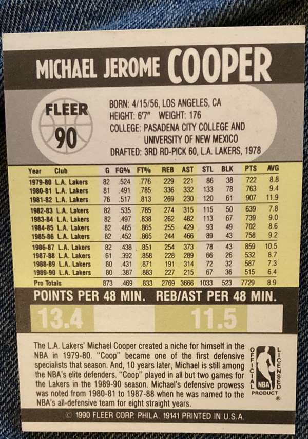 Card back