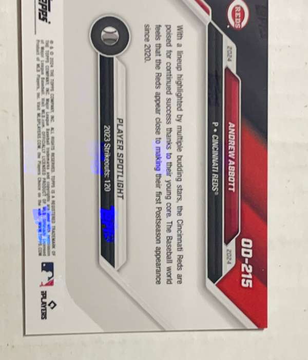 Card back