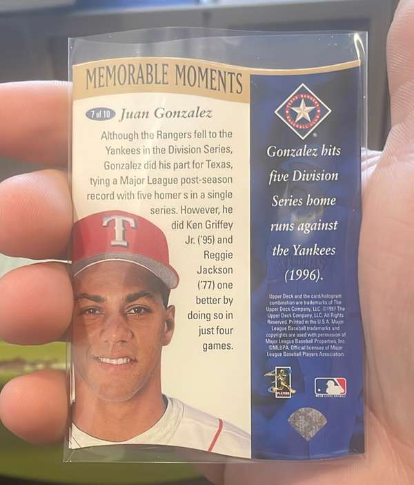 Card back