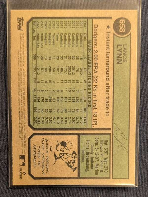 Card back