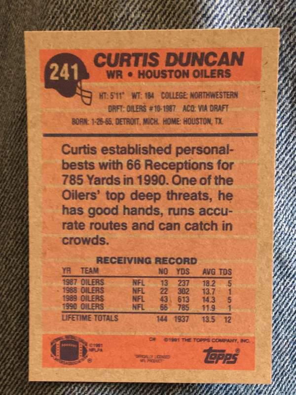 Card back
