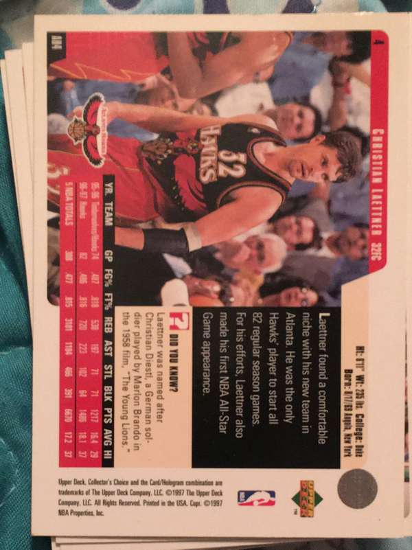 Card back