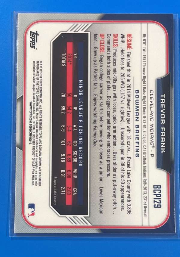 Card back