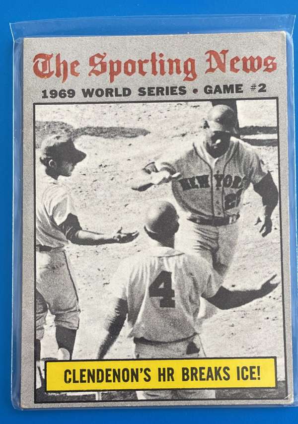 World Series Game 2 - Clendenon's HR Breaks Ice!