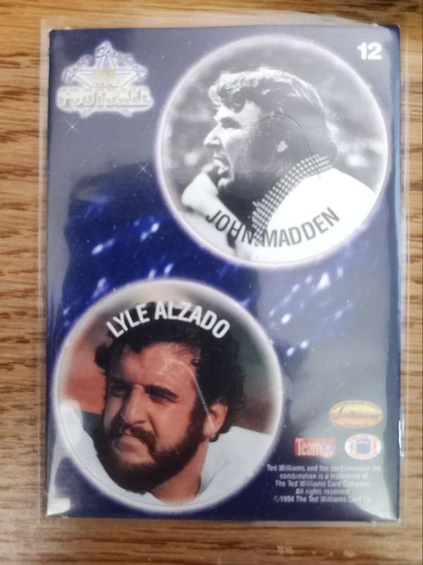 #12 John Madden / Lyle Alzado