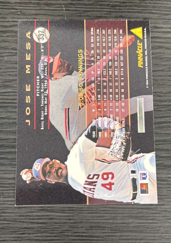 Card back