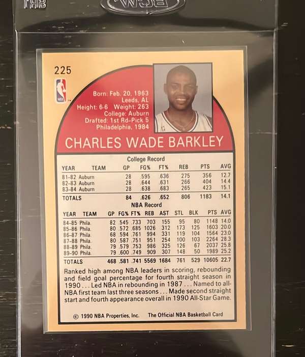 Card back