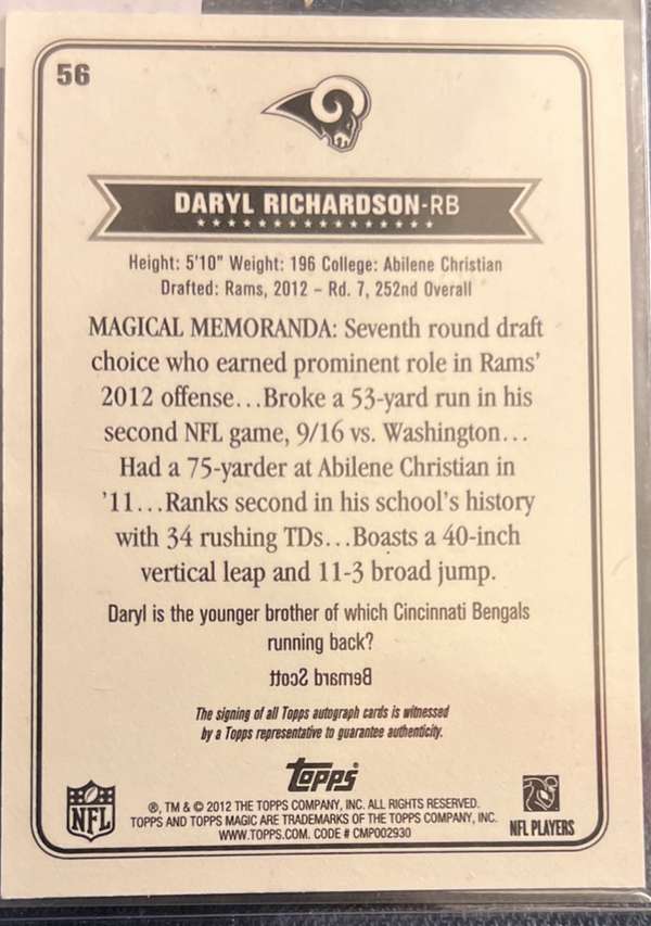 Card back