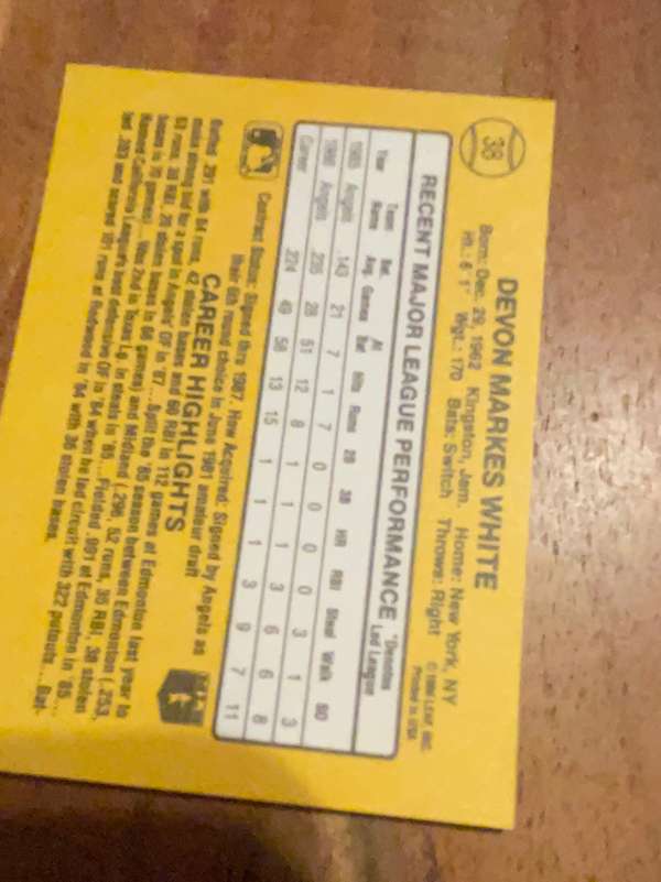 Card back