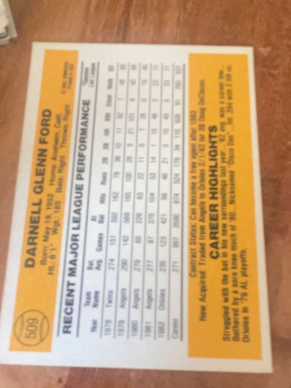 Card back