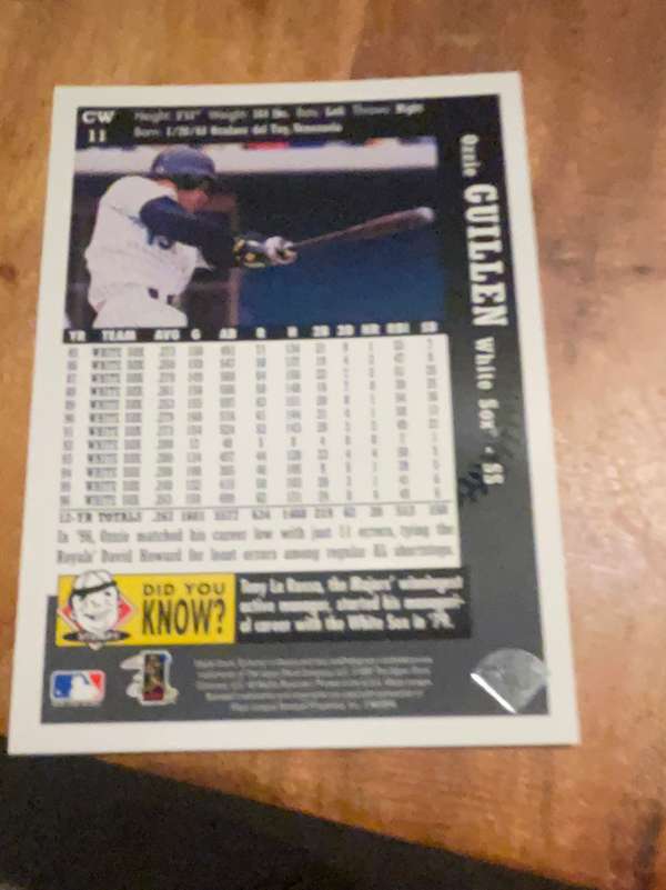 Card back