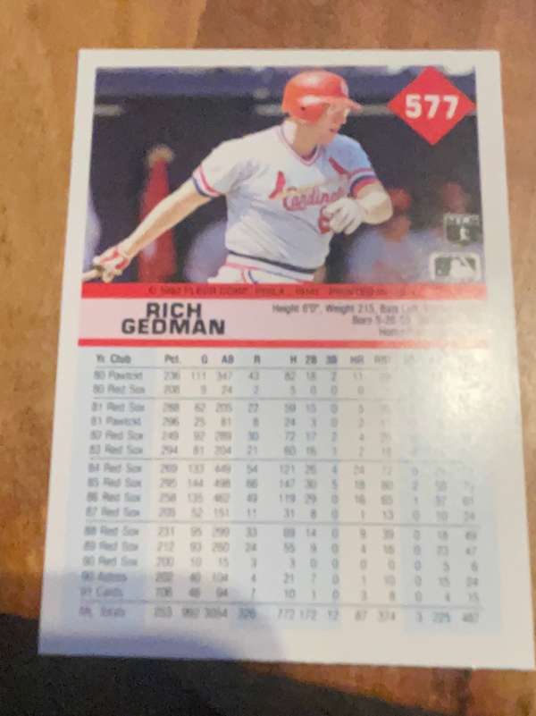 Card back