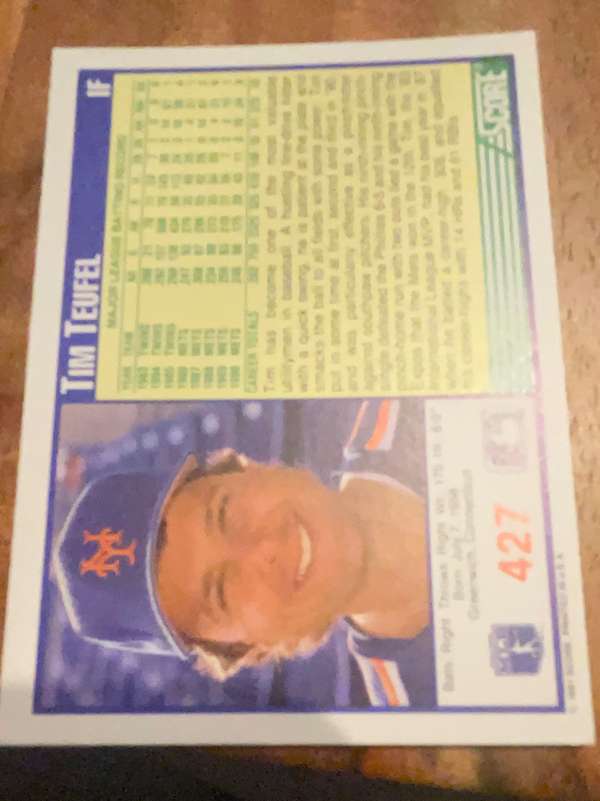 Card back