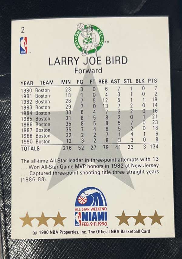Card back