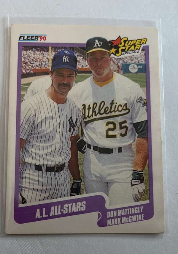 A.L. All-Stars (Don Mattingly / Mark McGwire)