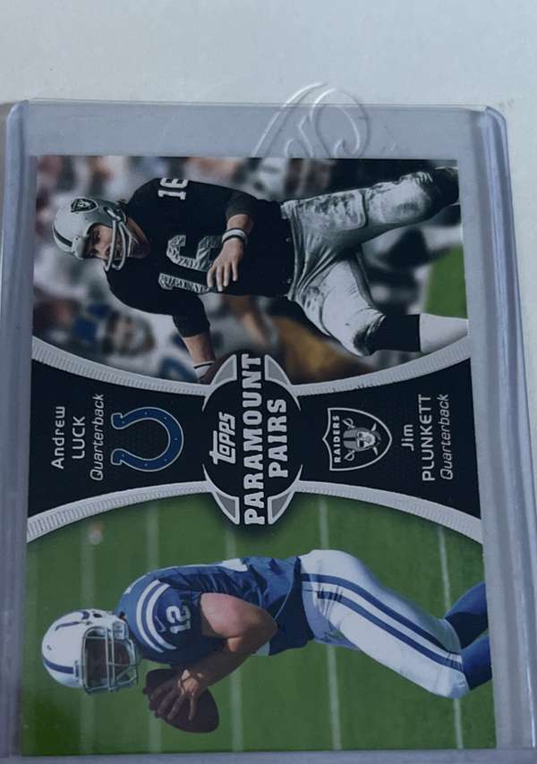 Andrew Luck / Jim Plunkett